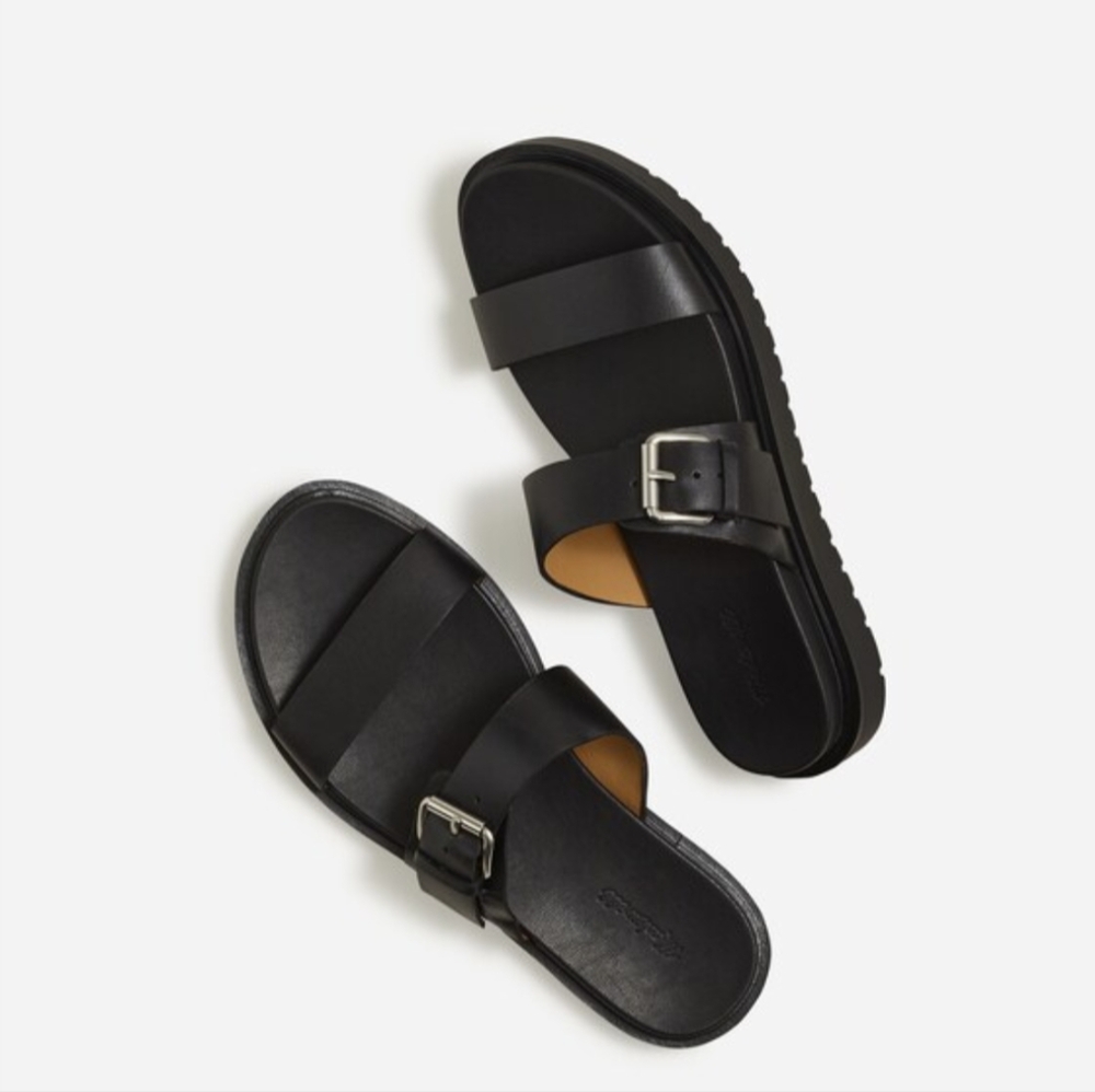 Madewell The Dee Double Strap Sandal